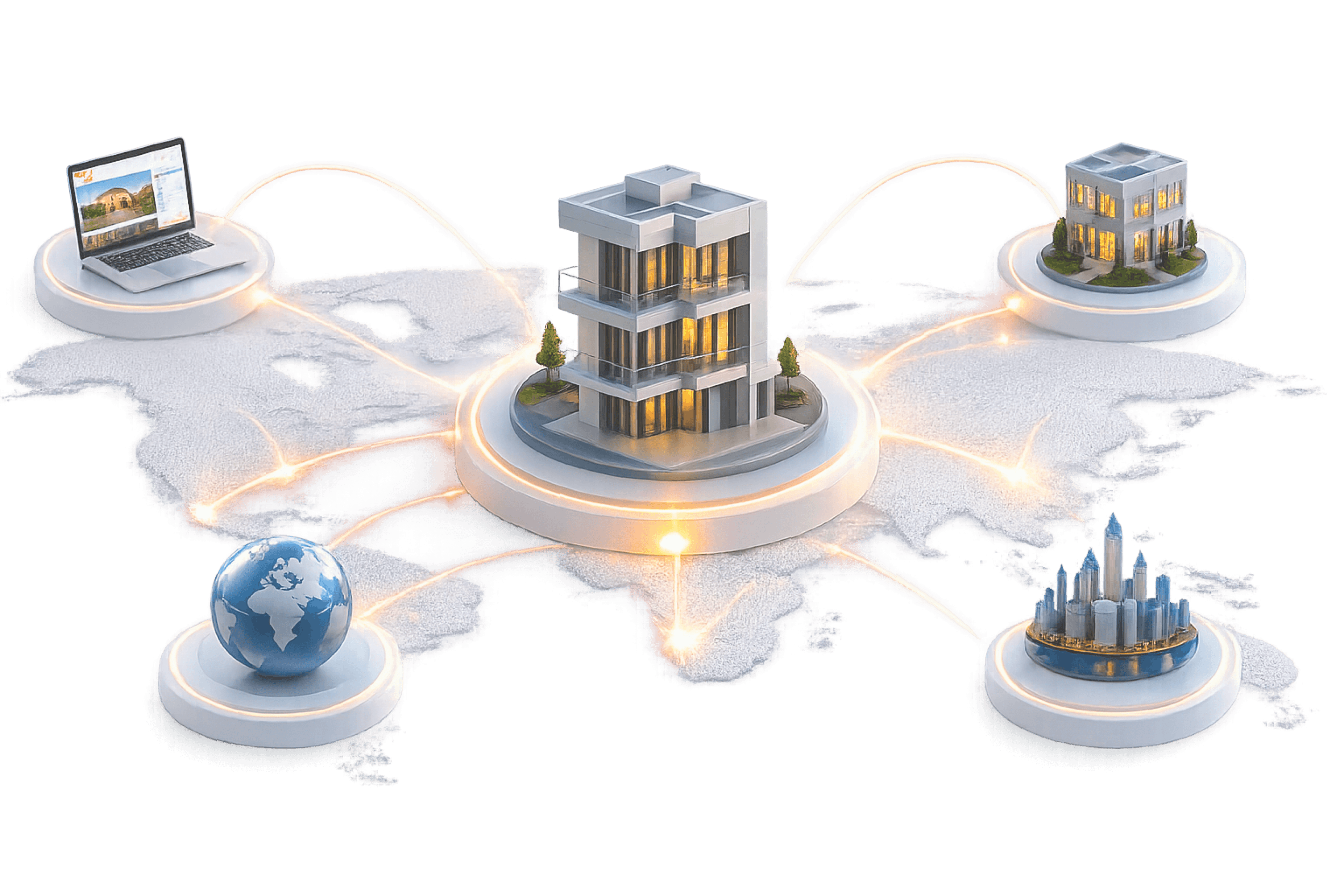Interstate and global new-construction reach